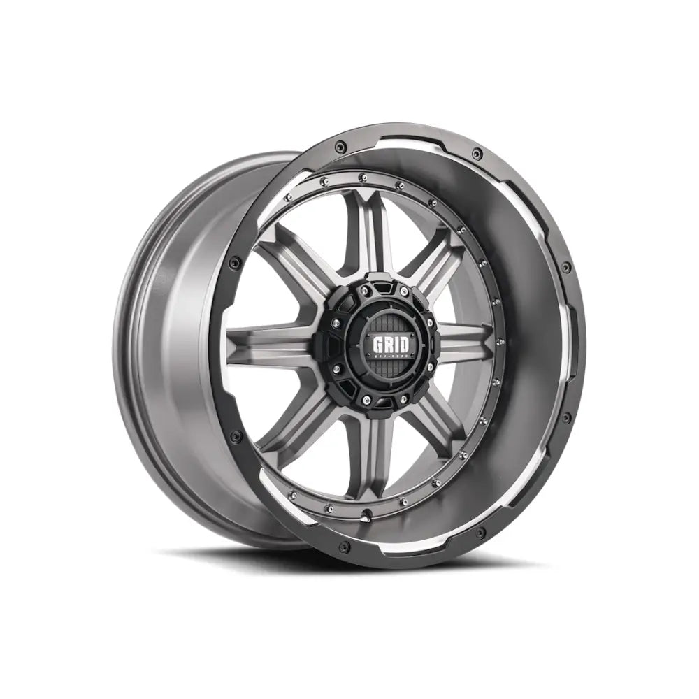 Grid Wheels With Grid Logo Center Cap GD1018090870A1525 - 10 18X9.0 8X170 15 125.5