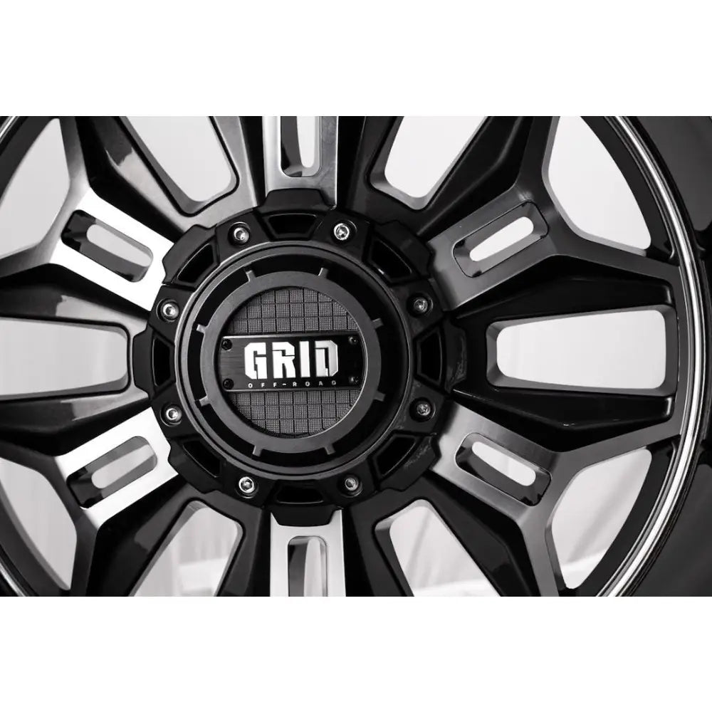 Grid Wheels With Grid Logo Center Cap GD1122120052S487 - 11 22X12.0 5X127 139.7 -44 87.1