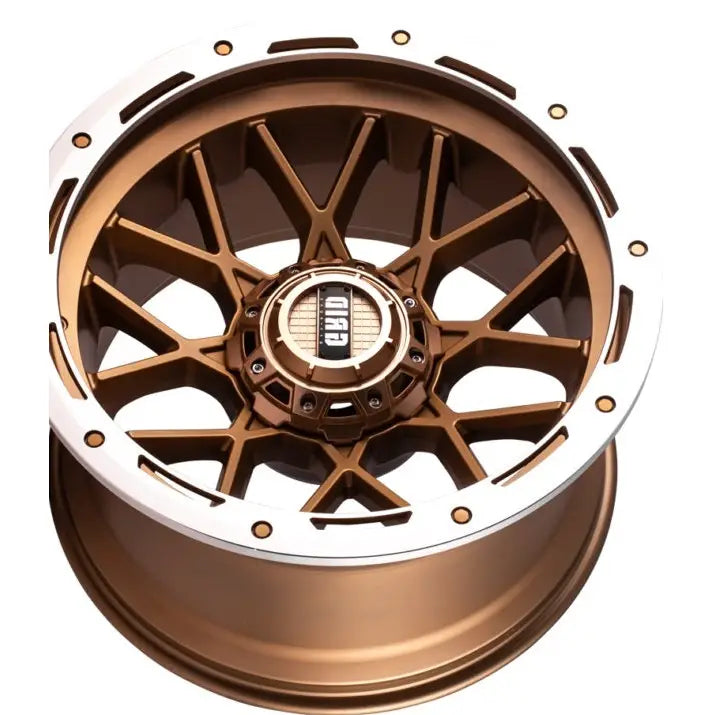 Grid Wheels With Grid Logo Center Cap GD1320090052Z1587 - 13 20X9.0 5X127 139.7 15 87.1