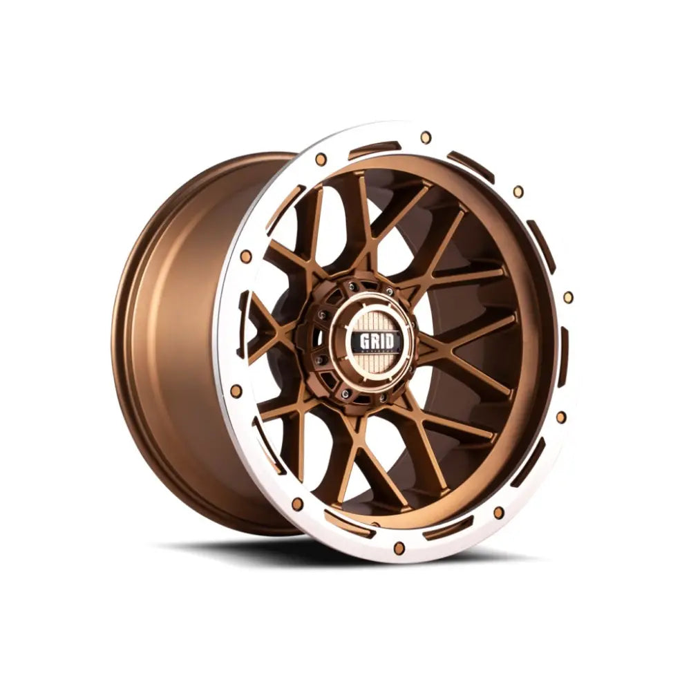 Grid Wheels With Grid Logo Center Cap GD1320090052Z1587 - 13 20X9.0 5X127 139.7 15 87.1