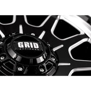 Grid Wheels With Grid Logo Center Cap GD1520090865M1525 - 15 20X9.0 8X165.1 15 125.5