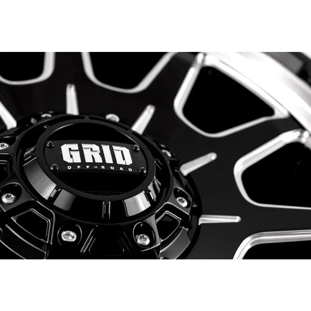 Grid Wheels With Grid Logo Center Cap GD1520090865M1525 - 15 20X9.0 8X165.1 15 125.5