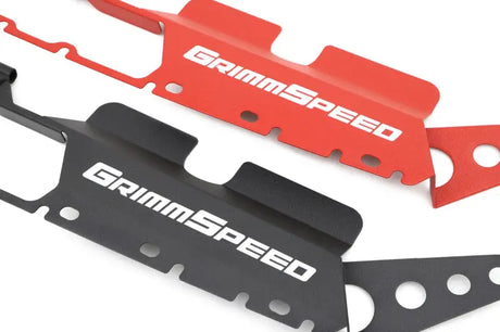 GrimmSpeed 15 + Subaru WRX/STI Radiator Shroud - Black - Truck & Automotive