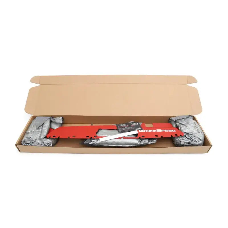 GrimmSpeed 15 + Subaru WRX/STI Radiator Shroud - Red - Truck & Automotive