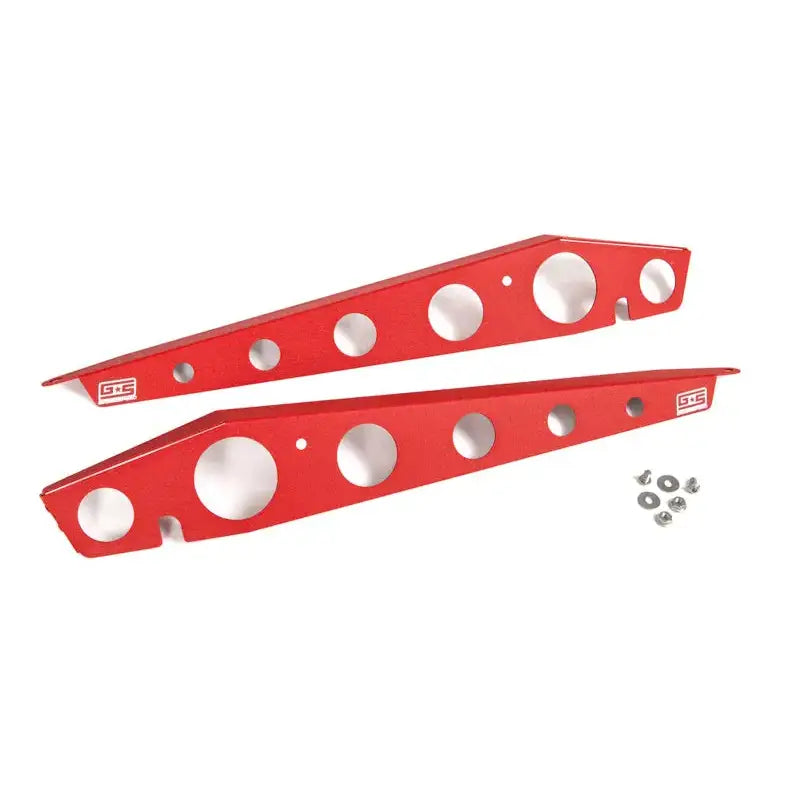 GrimmSpeed 2015 + Subaru WRX/STI Fender Shrouds - Red - Truck & Automotive