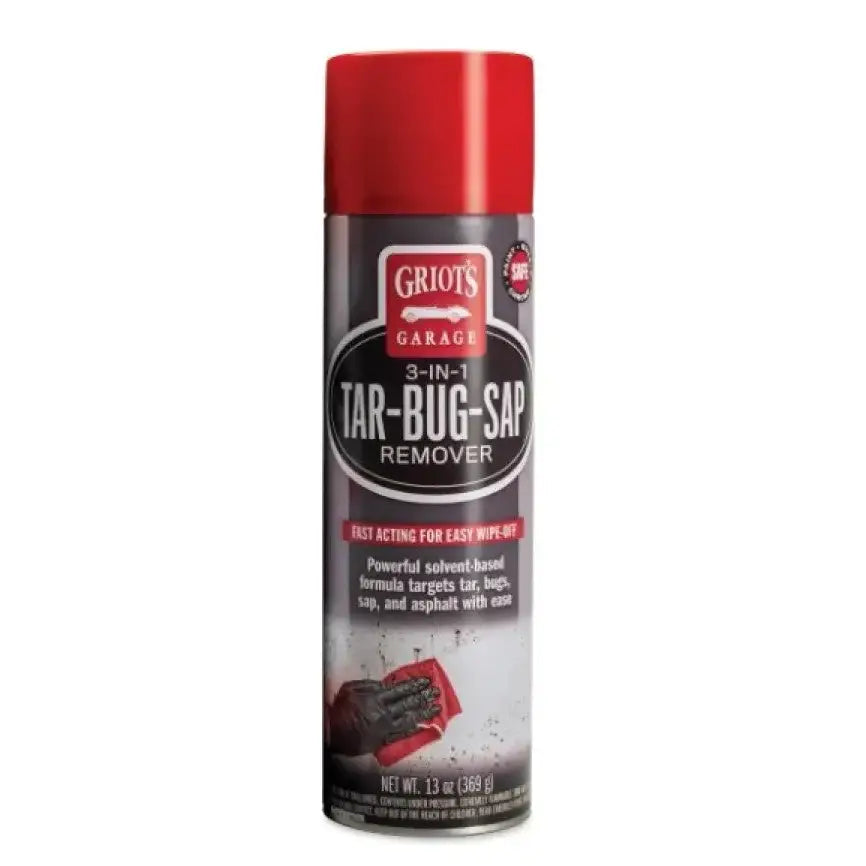 Griots 3-In-1 Tar-Bug-Sap Remover 13oz for cleaning car stains and grime