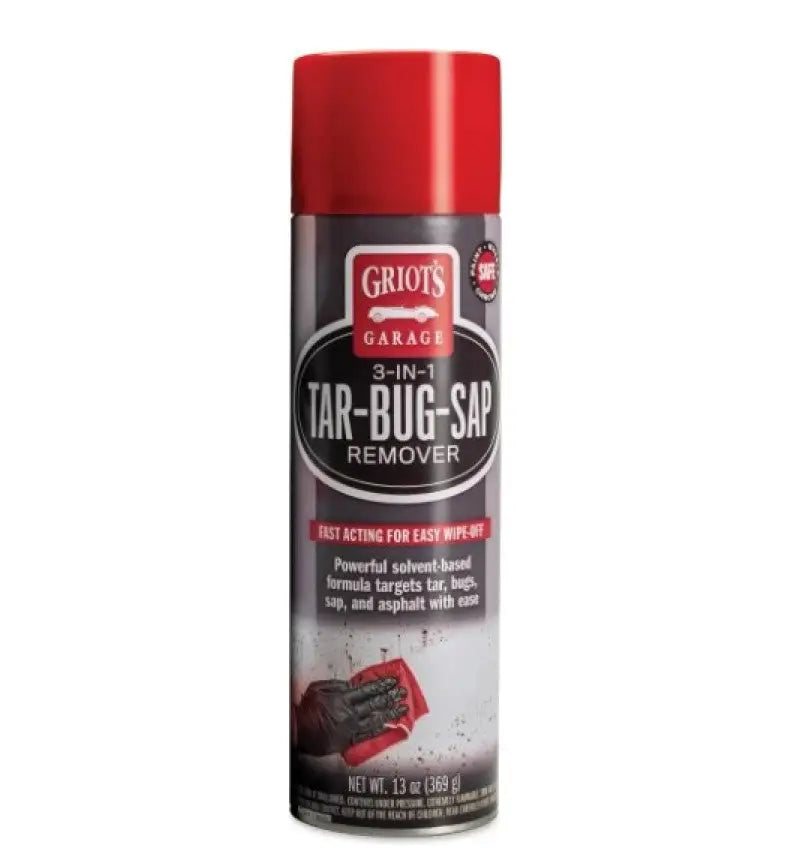 Griots 3-In-1 Tar-Bug-Sap Remover 13oz for cleaning car stains and grime