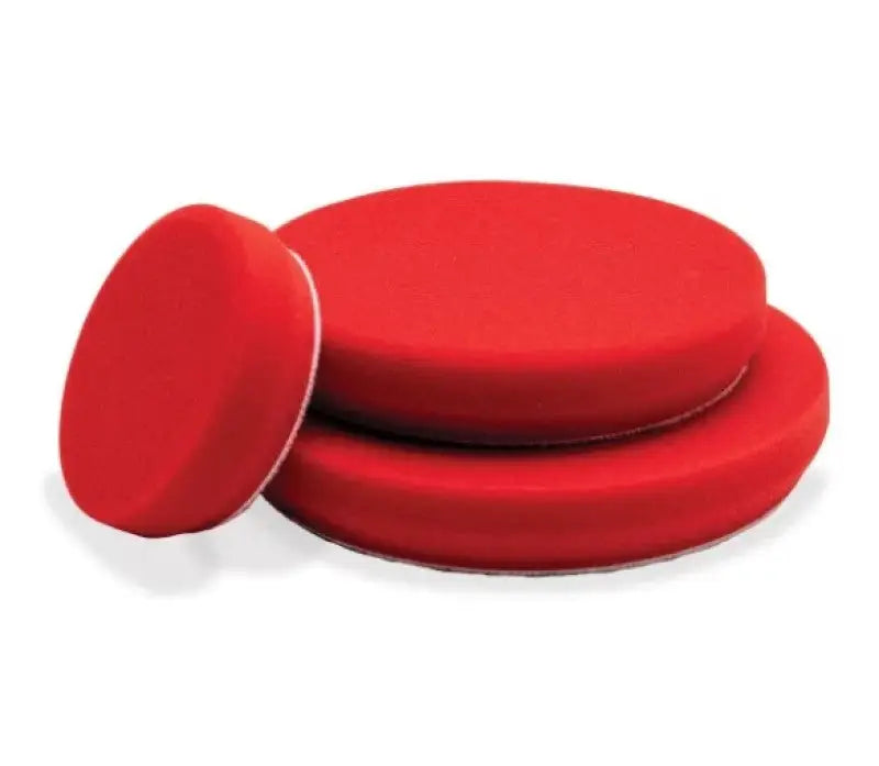 Griots Garage 3in Red Waxing Pads (Set of 3) - Single - Truck & Automotive
