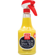 Bottle of Griots Garage Best of Show Spray Wax for a shiny car finish