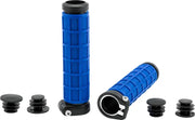 FLY RACING Grip Lock Grips Blue/Black for Powersports