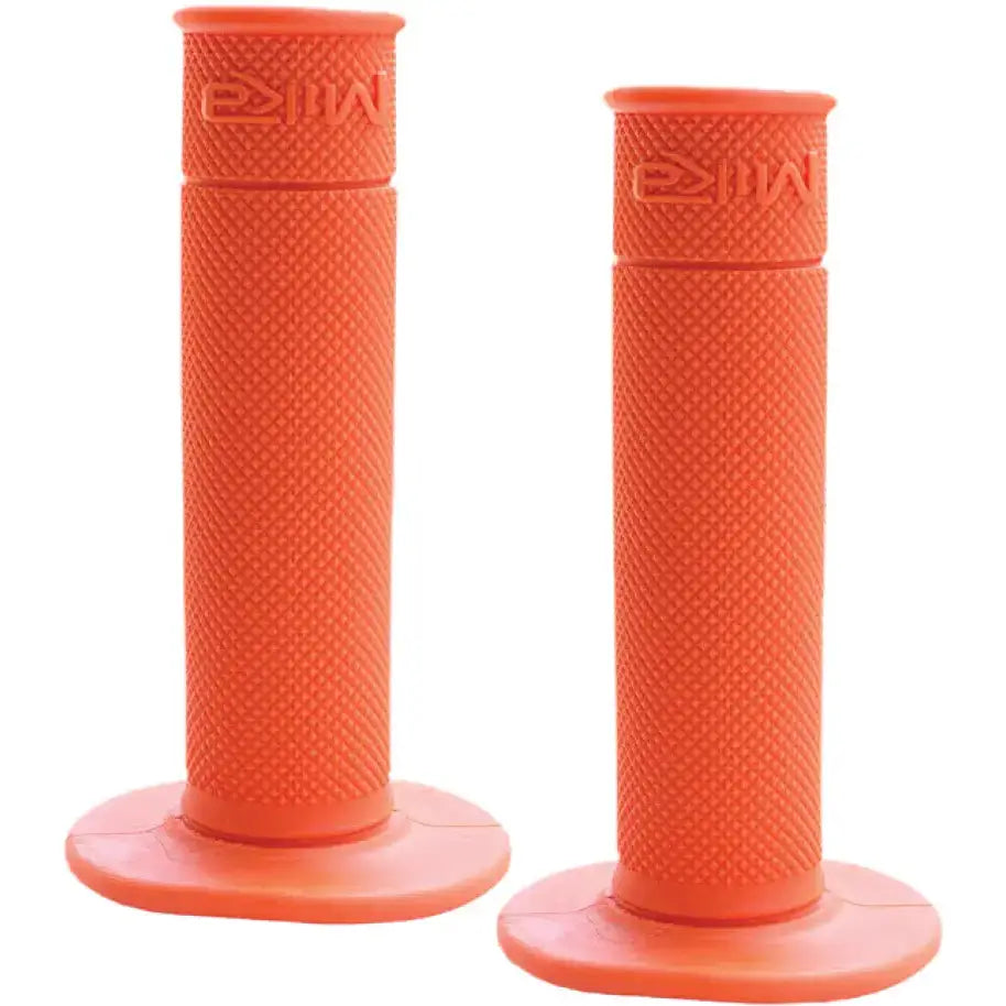 GRIPS-ORANGE Grips 50/50 Waffle Org - Motorcycle Grip