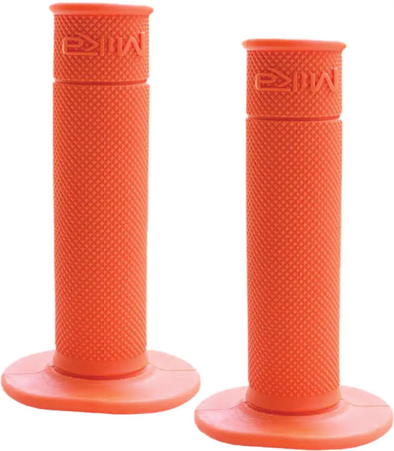 GRIPS-ORANGE Grips 50/50 Waffle Org - Motorcycle Grip