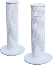 GRIPS-WHITE Grips 50/50 Waffle Wht - Motorcycle Grip