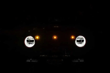 DV8 Offroad GRJL-02 DV8 Offroad 2018+ Jeep JL Grill Amber Marker Lights