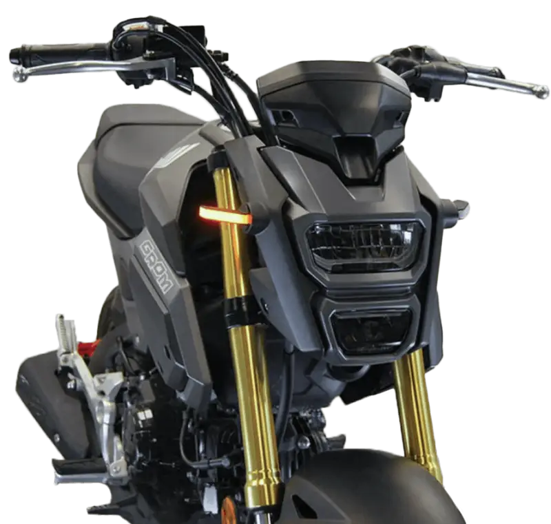 GROM-FB New Rage Cycles Front Led Turn Signals Hon - RV and Auto Parts