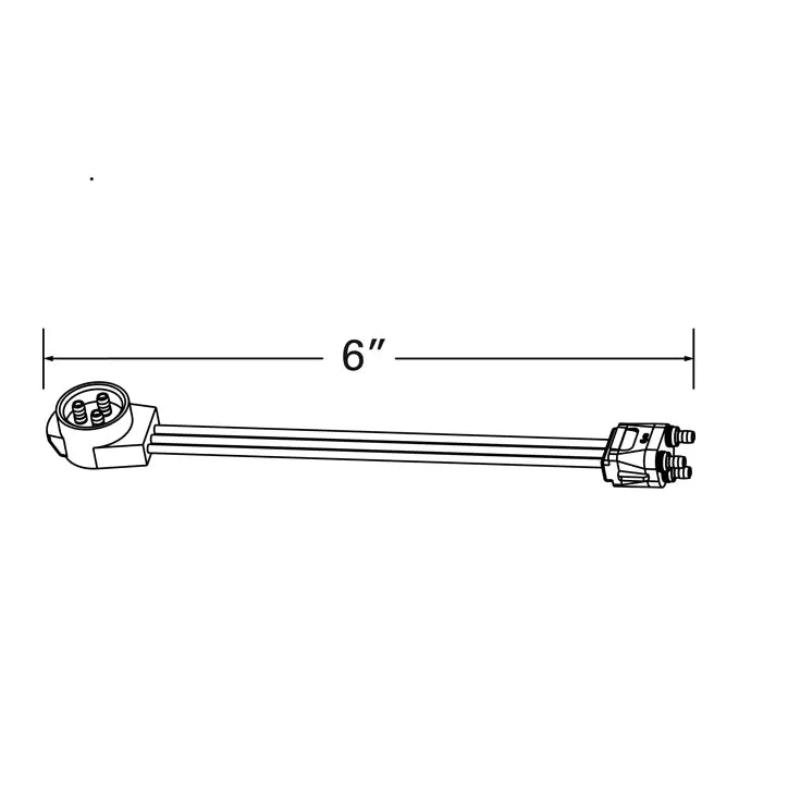 Grote Perlux 66831 Trailer Light Connector Pigtail