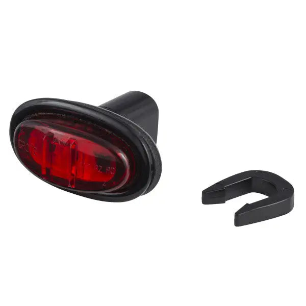 Grote Perlux Hermetic Lens-To-Housing Seal Clearance Light 45302 - Clear Red MKR Lamp Led