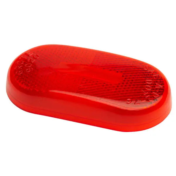 Grote Perlux Made In USA Turn Signal-Parking-Side Marker Light Lens 90202 - Clear Reflctrzd Lns Mkr