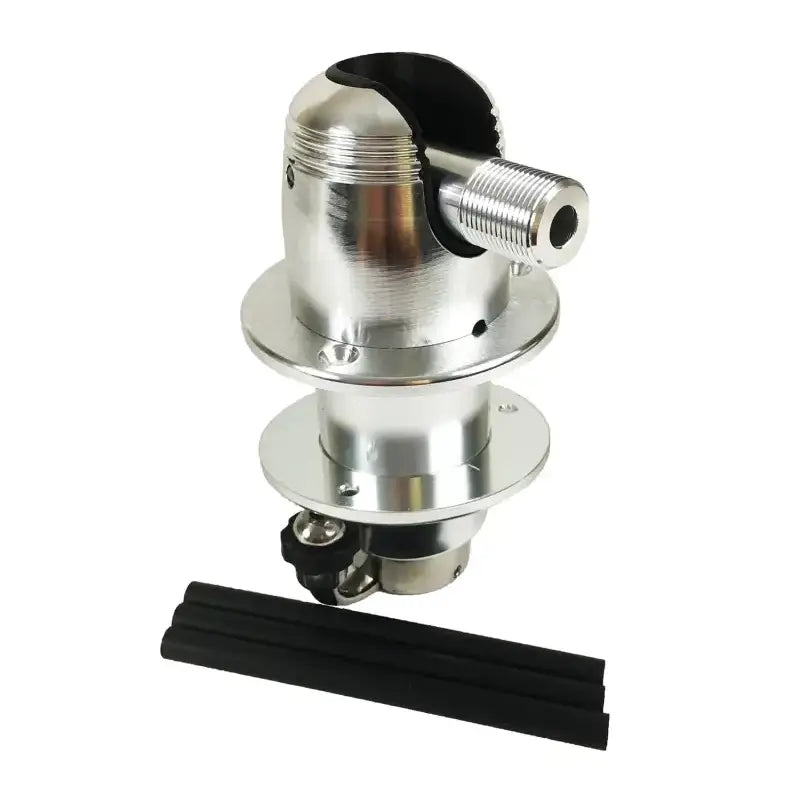 Polished metal masthead fitting for GS-800-1 Taco Metals Antenna Mount Kit VHF Antenna