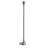 Taco Metals electric mount shower rod with spherical top and angled base