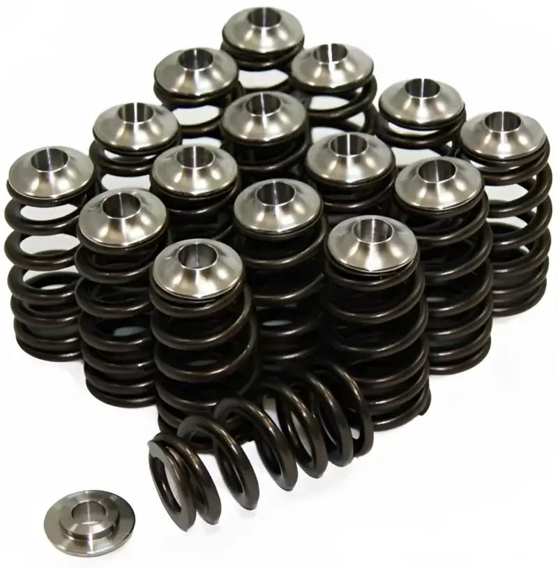 GSC P-D 4G63T EVO 1-9 Stage 2 Beehive Valve Springs w/ Titanium Retainer Valvetrain Kit  (Use factor - 5040