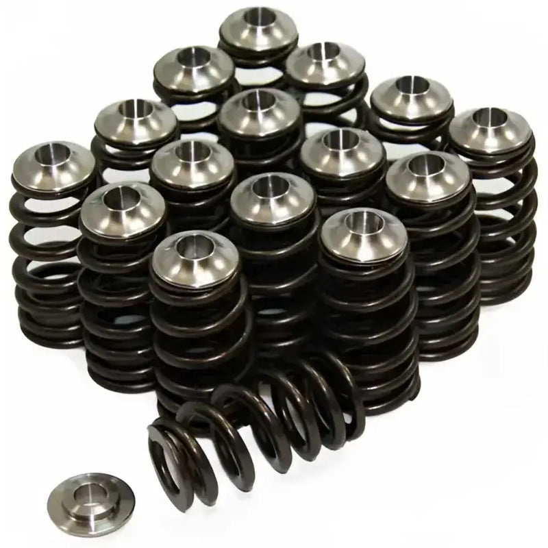 GSC P-D 4G63T EVO 1-9 Stage 2 Beehive Valve Springs w/ Titanium Retainer Valvetrain Kit  (Use factor - 5040