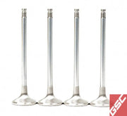 GSC P-D Honda B-Series B16A/B17A/B18C Chrome Alloy Exhaust Valve 28mm Head - 6mm Stem - Set of 8 - RV and Auto Parts