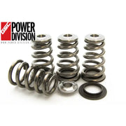 GSC P-D Mitsubishi 4B11T High Pressure Single Conical Valve Spring and Ti Retainer Kit - 5062