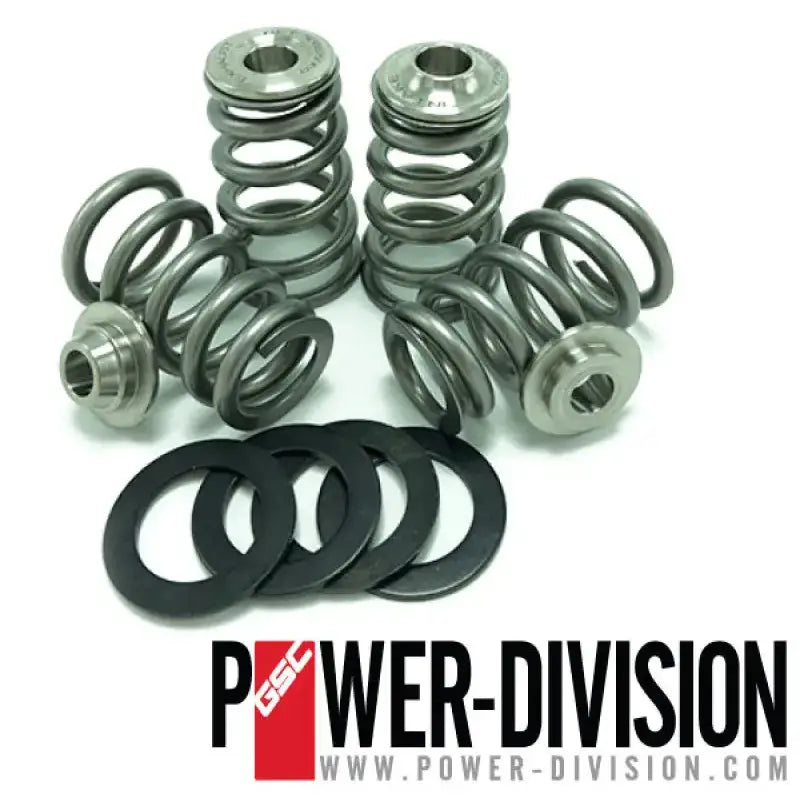 GSC P-D Nissan VR38DETT High Pressure Conical Valve Spring Kit w/ Titanium Retainer - 5069