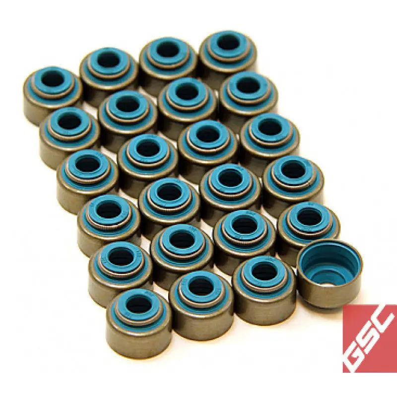 GSC Power Division 1028 GSC P-D Toyota 2JZ Viton 6mm Valve Seal Kit Set of 12 - 1028