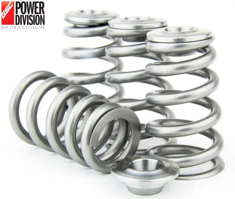 GSC Power Division GSC P-D Toyota 3SGTE Conical Valve Spring and Ti Retainer Kit (Use w/ Shim Over/Shimless Bucket)