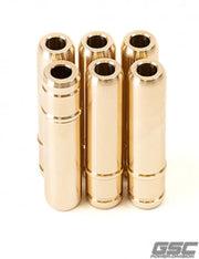 GSC P-D Toyota G16E Manganese Bronze Intake Valve Guide Stopper Style - Set of 6 - Engine Components