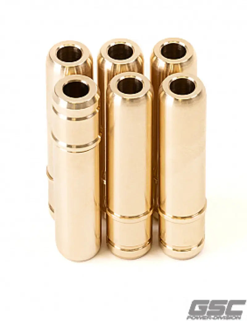 GSC P-D Toyota G16E Manganese Bronze Intake Valve Guide Stopper Style - Set of 6 - Engine Components