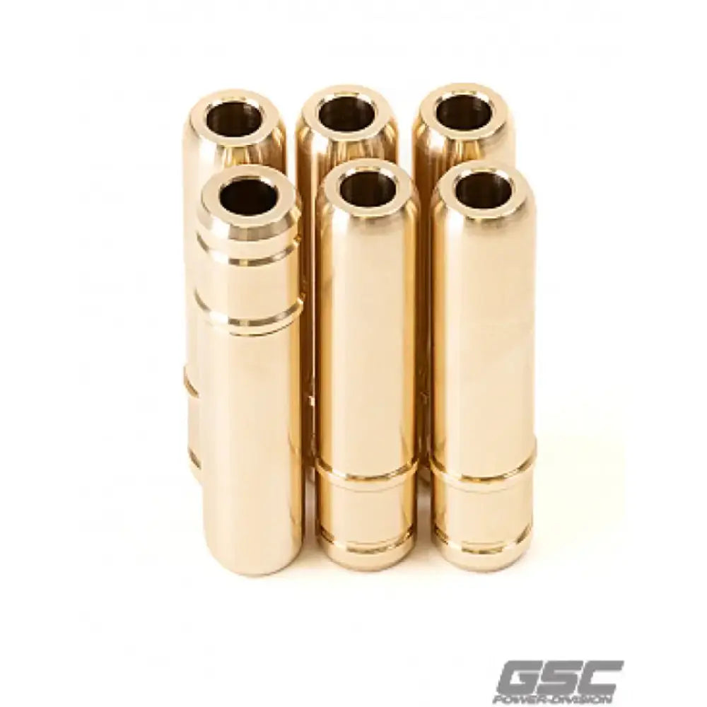 GSC P-D Toyota G16E STD Manganese Bronze Exhaust Valve Guide Stopper Style - Set of 6 - Engine Components