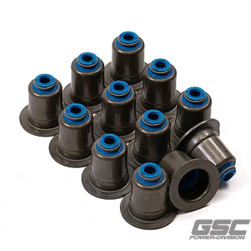 GSC Power Division 1089 GSC P-D Toyota Supra/BMW B58/N54/S55/S58 Viton Exhaust Valve Stem Seals - Set of 12 - 1089