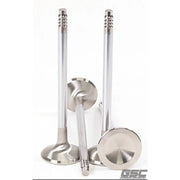 GSC P-D Toyota Supra/BMW Z4 B58 Chrome Polished Exhaust Valve 28.5mm Head - Set of 12 - Truck & Automotive