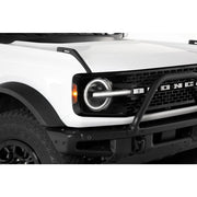 GT Styling Made In USA Headlight Cover GT2160X - Kit Piece Carbo