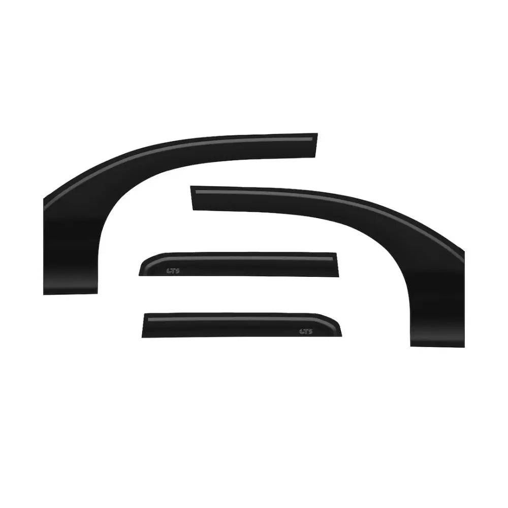 GT Styling Made In USA Rainguard 82191S - Smoke Bub Ext Ventgard FRT Rear