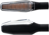Gw 04 Led Turn Signals Sequential Matte Black Pair - RV and Auto Parts