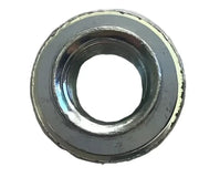 Metal flange nut with internal threads for GW.2412 Guniwheel Guninut M12 open F thread