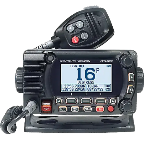 GX1850B Standard Vhf Optional 2Nd Station N2K Blk, versatile and durable VHF radio for marine communication, compatible with NMEA 2000 network, stylish black design, perfect for RV, Automotive, Powersports, off-road, marine, exterior, truck accessories, interior, truck bed, rv parts, AVADA - Best Sellers, Must Haves