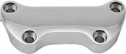 H Bar Clamp Plain W/O Skirt Ch - Powersports