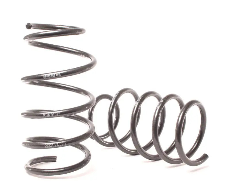 H&R sport spring with gray metal coil springs for BMW E65 series
