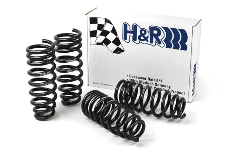 H&R black coilover springs set for Porsche Cayenne sport spring