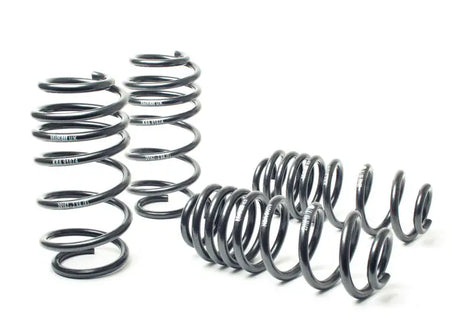 Black coil springs for H&R sport spring upgrade on Volkswagen CC VR6 4Motion