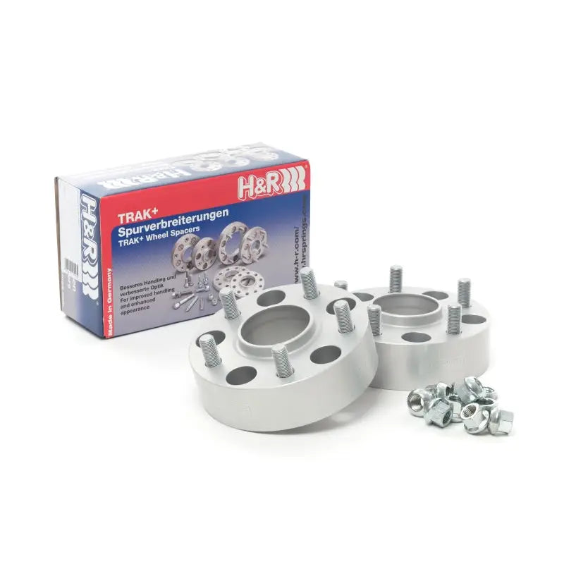H&R 5075670SW H&R Trak+ 25mm DRM Wheel Adaptor Bolt 5/120 Center Bore 67 Stud Thread 14x1.5 - 5075670SW