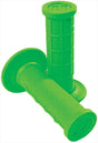 H01MMN Mini Mx Half Waffle Grips Green - MX OEM Style