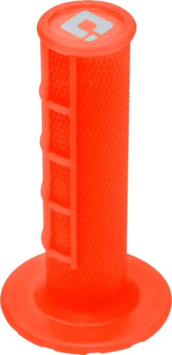 H01RFFO Ruffian Half Waffle Flo Orange - Single-Ply MX Half-Waffle Grips