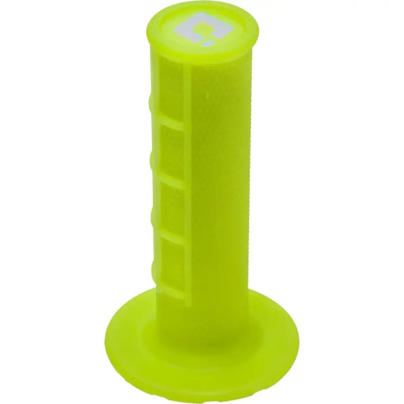 H01RFFY Ruffian Half Waffle Flo Yellow - Single-Ply MX Half-Waffle Grips