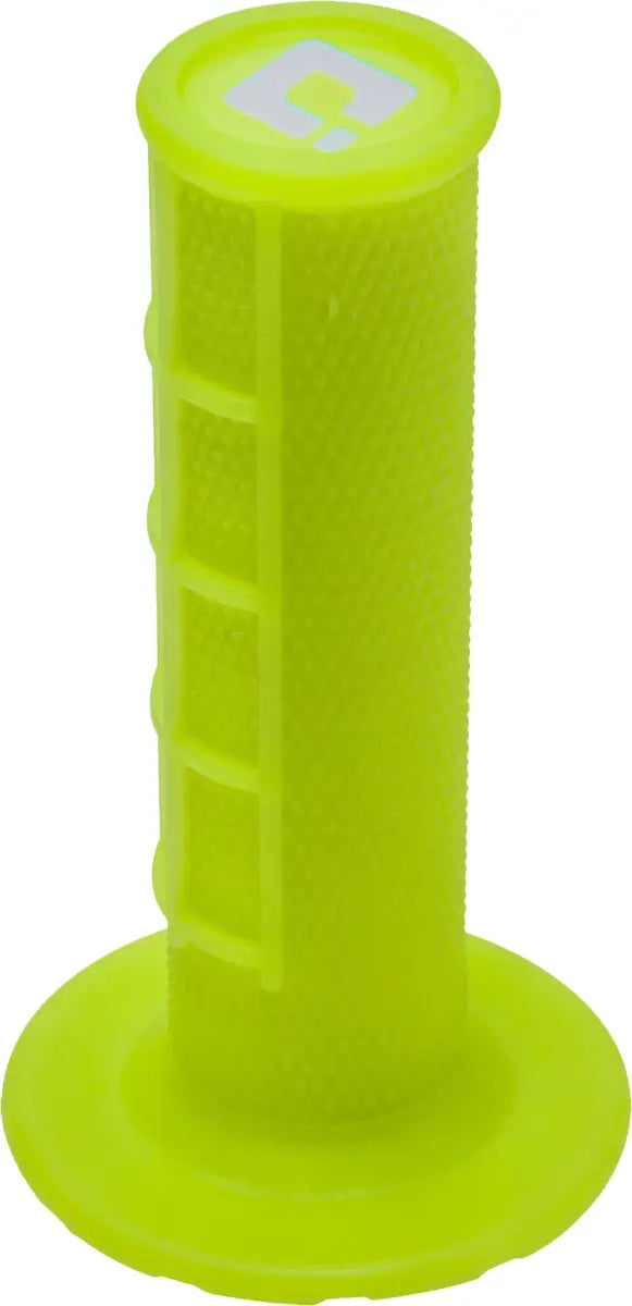 H01RFFY Ruffian Half Waffle Flo Yellow - Single-Ply MX Half-Waffle Grips